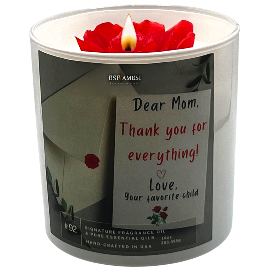 Thank You, Mom Candle